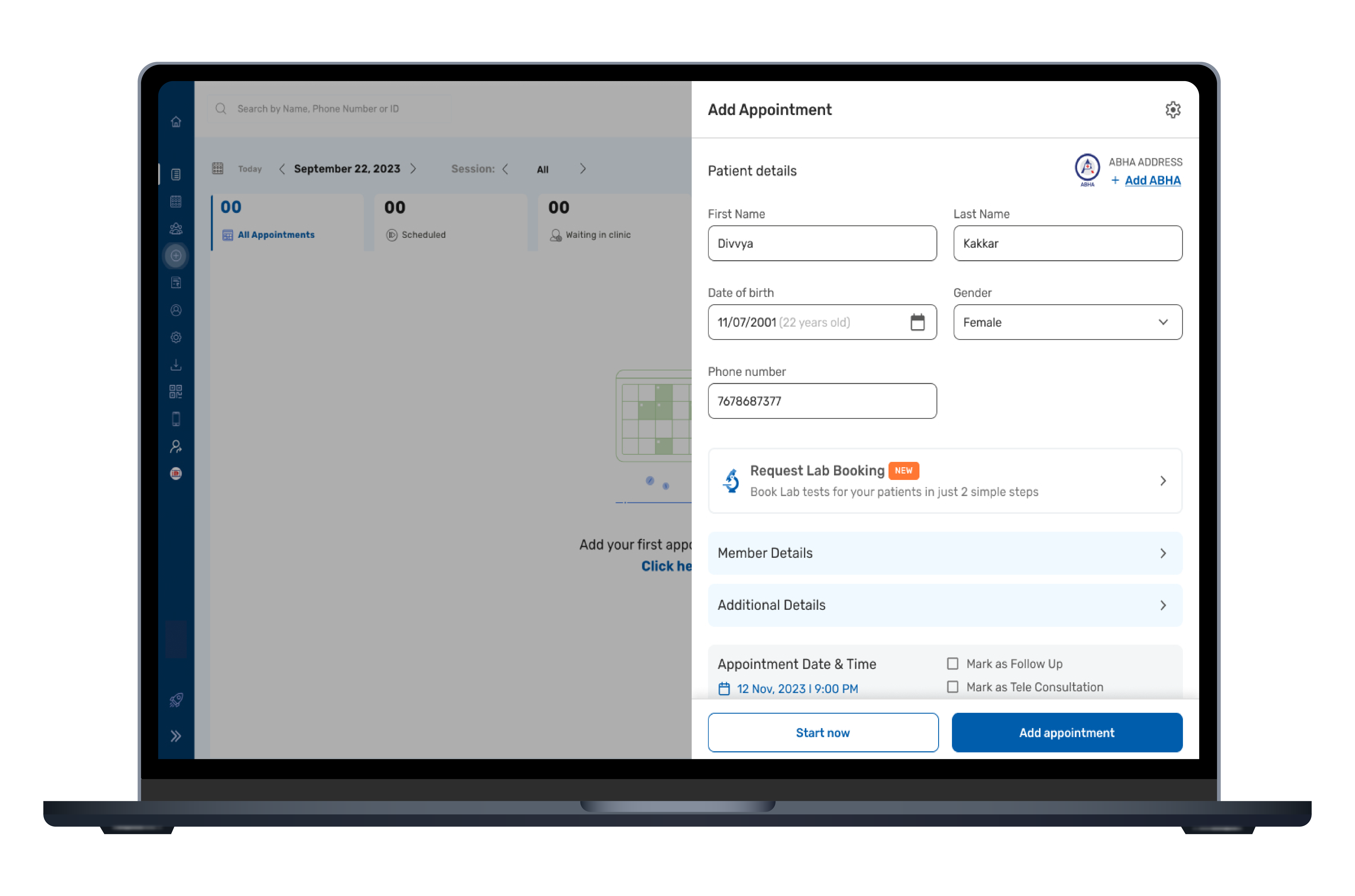 Illustration for Doctors Practice Management System